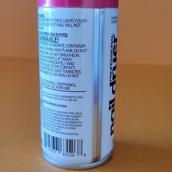 Onyx Professional Spray on Nail Dry w/Island Coconut Scent 2oz - Picture 5 of 6